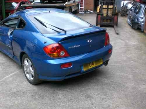 Hyundai Coupe Horn -  - Hyundai Coupe 2004 Petrol 1.6L Manual 5 Speed 3 Door Electric Mirrors, Electric Windows Front, Alloy Wheels 16 inch, Blue